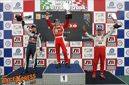 Podium Henki Waldschmidt (r)